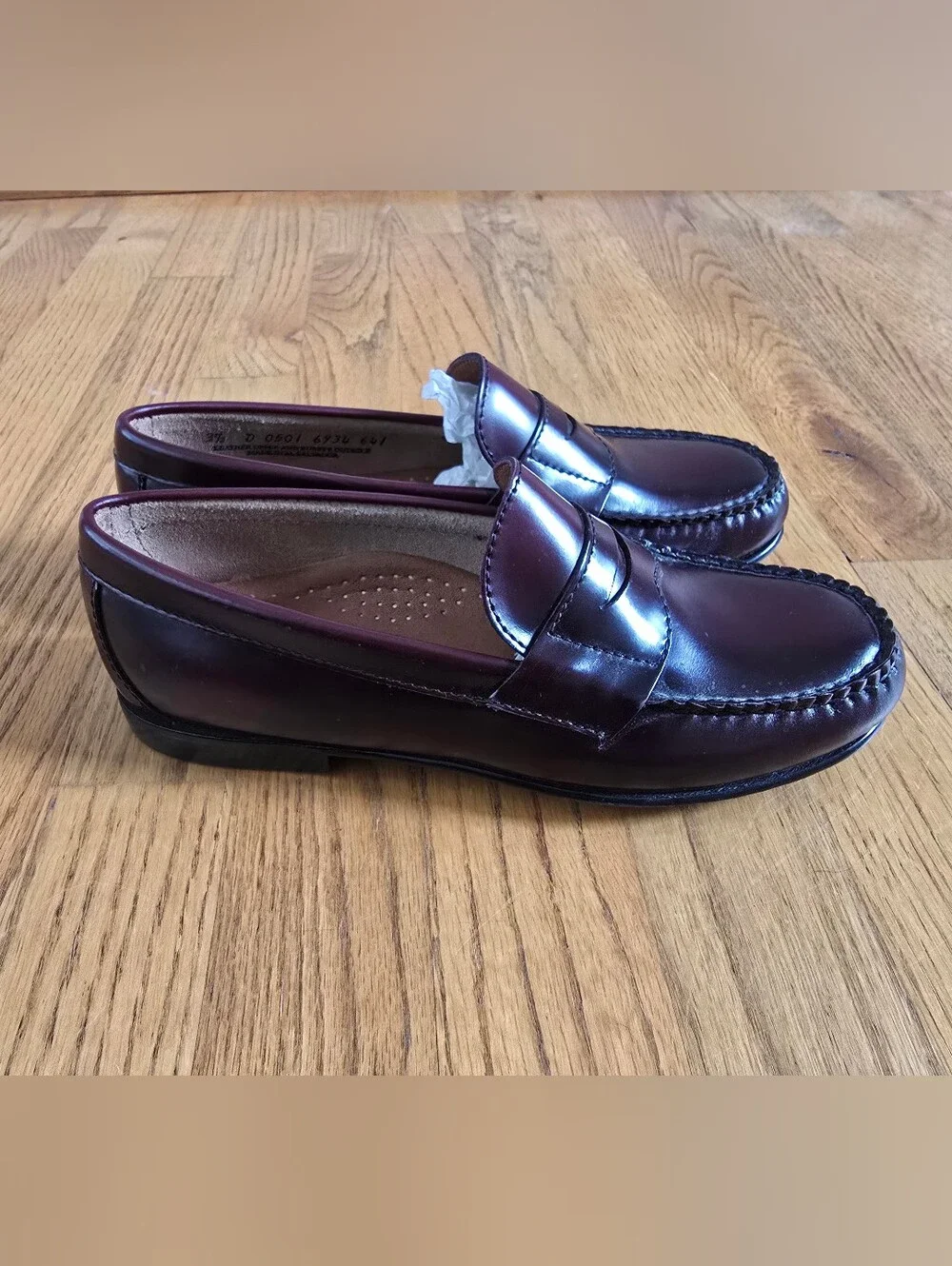 G.H. Bass & Co. Boy’s Weejuns Penny Loafers - Burgundy/Deep Wine